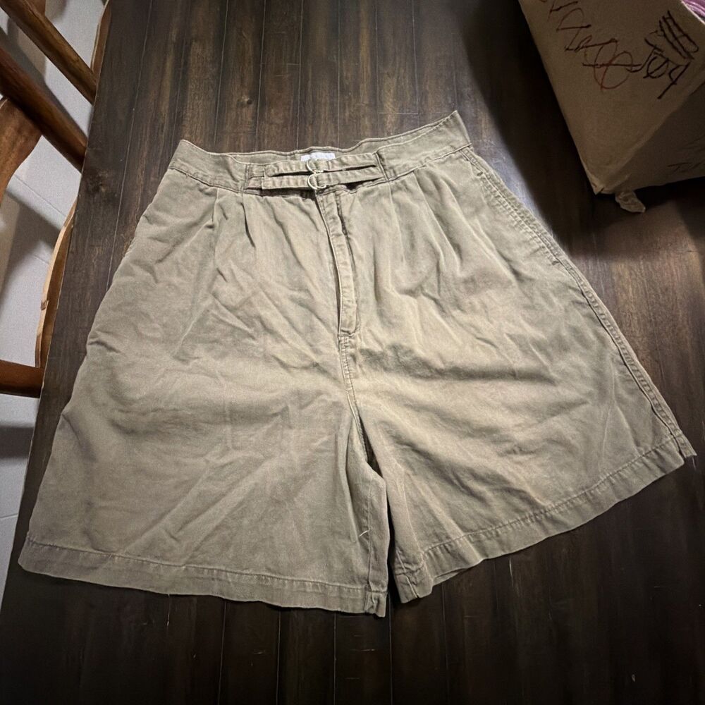 Vtg Venezia Y2K 90s Denim High-Waisted Shorts women's size 22